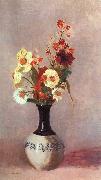 Odilon Redon Vase of Flowers Sweden oil painting artist